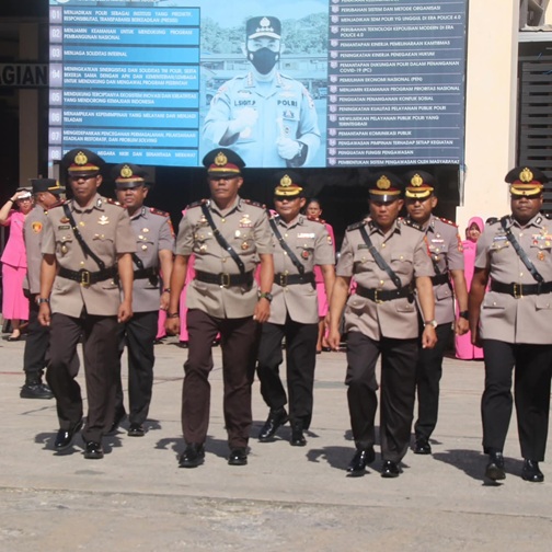 Sertijab di Lingkup Polresta Jayapura