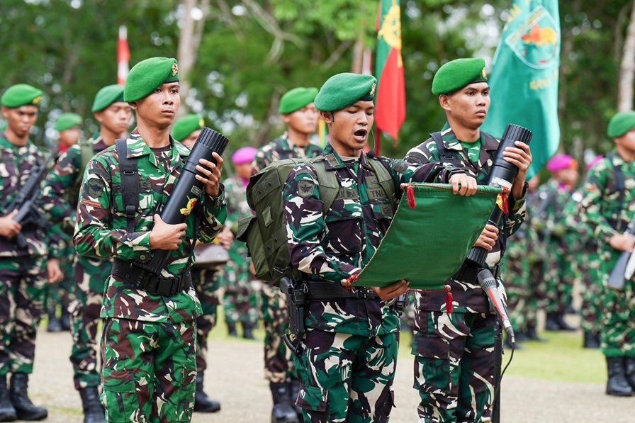 Peringatan Hari Juang Dilingkup Kodam XVII Cenderawasih